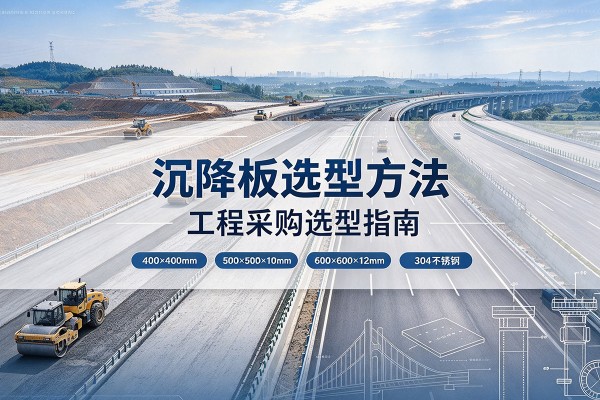 环县沉降板选择方法