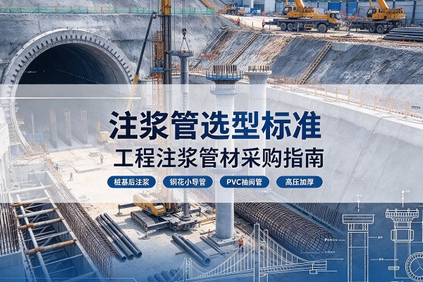 环县注浆管选型标准